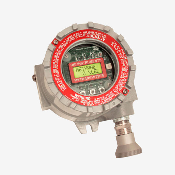 Sensor transmisor con pantalla (CO/O2/H2S/LEL/HC) RKI M2A